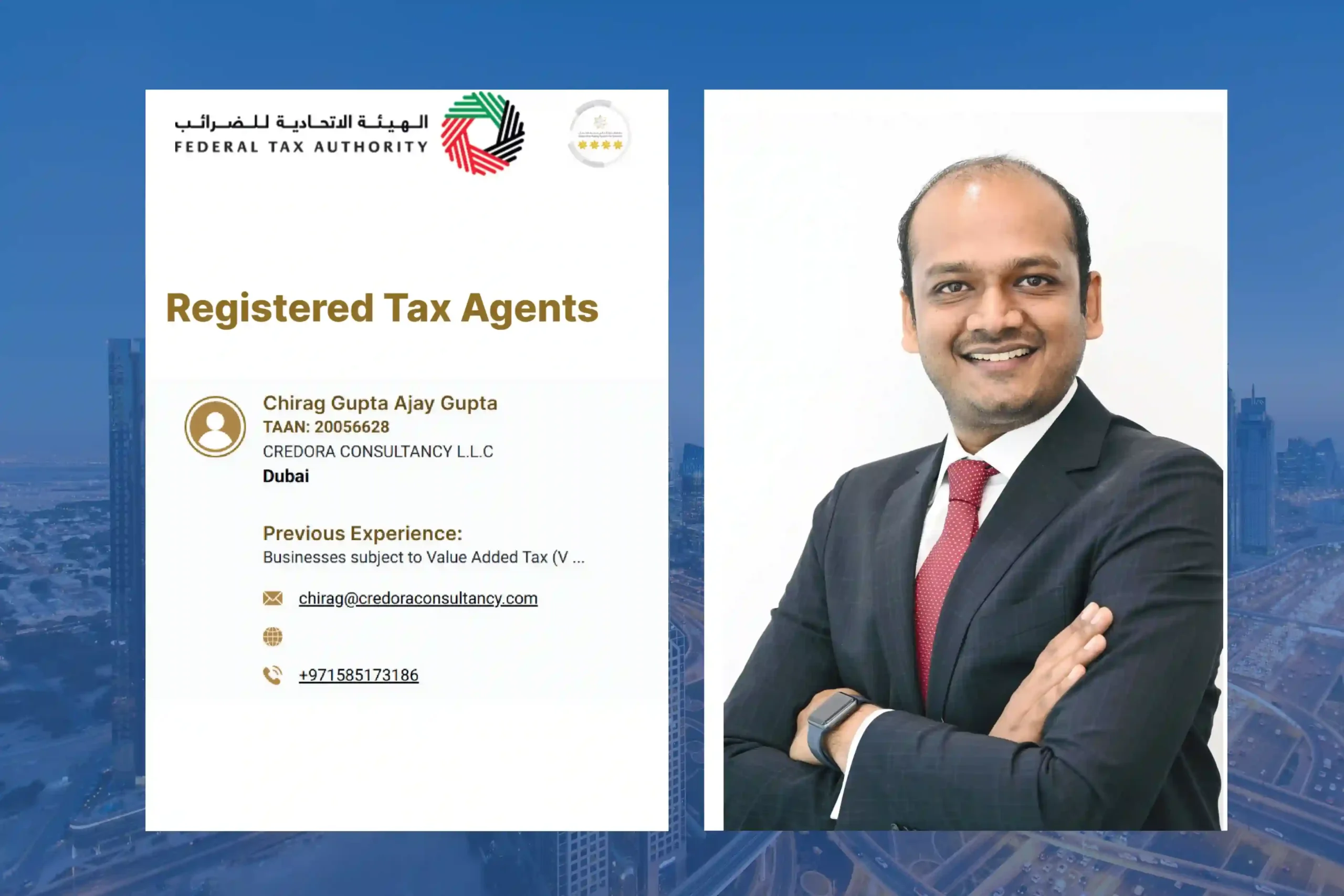 Credora UAE tax accounting and compliance process